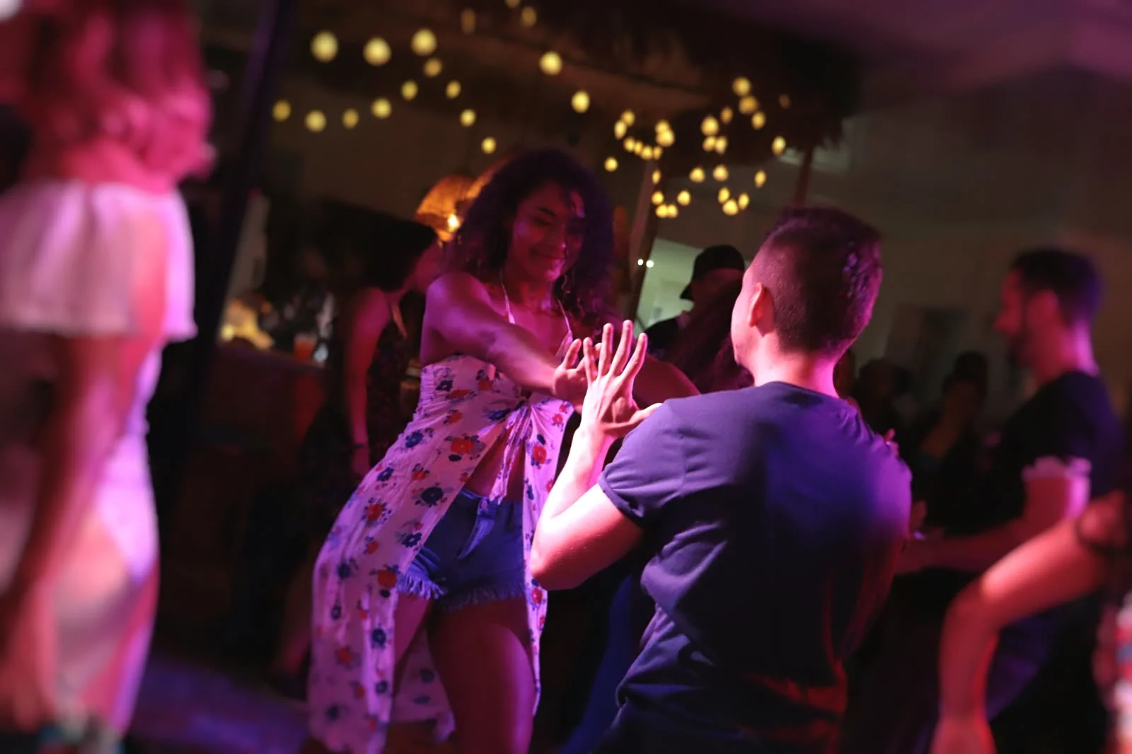 Social dancing night in Medellín